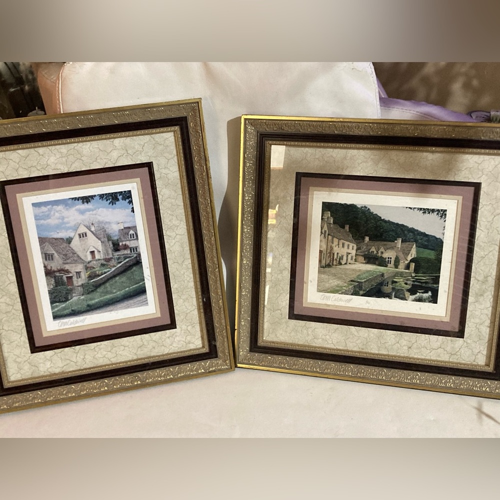 2 Framed Signed Artwork